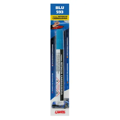 Image de Crayon de réparation de la carrosserie automobile en bleu