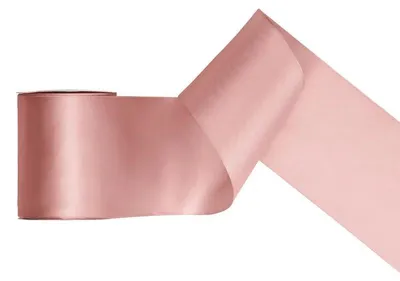 Immagine prodotto di Nastro regalo in raso oro rosa 25 m 100 mm di larghezza