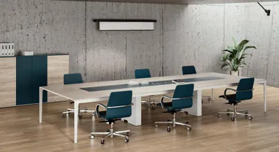 Produktbild von Büromöbel Besprechungstisch Konferenztisch Büro Tisch Büroausstattung Meeting