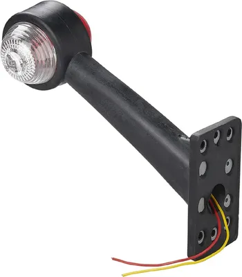 Immagine prodotto di Lampada d'ingombro rossa/bianca inclinata di 160 mm