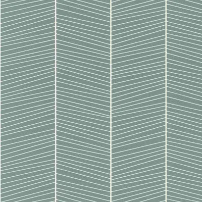 Produktbild von Vliestapete 699012 Tapete Grafik 53 x 1005 cm Rasch Selection Grün