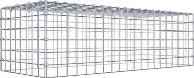 Produktbild von Anbaugabione Typ 3 100 cm x 30 cm x 40 cm (L x H x T), Maschenweite 5 cm x 5 cm, C-Ring