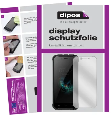 Produktbild von 6x Schutzfolie für Ulefone Armor X klar Displayschutzfolie Folie Display Schutz