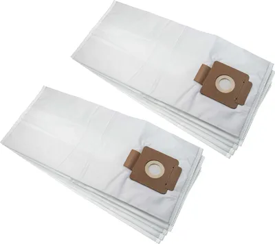 Produktbild von vhbw 10x Staubbeutel Ersatz für Kärcher 6.907-019.0 für Staubsauger - 25cm x 24cm Weiß