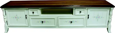 Produktbild von Rtv sideboard landhaus stil klassische sideboards tv schrank lowboard regal