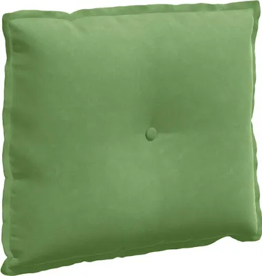 Immagine prodotto di vidaXL Cuscino di schienale verde chiaro 60 x 50 cm in tessuto a coste