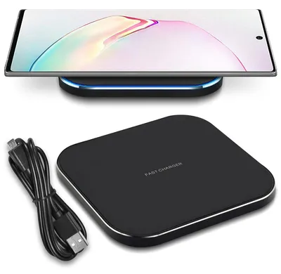 Produktbild von QI Wireless Induktives Ladegerät für Samsung Galaxy Note 10 / Plus Ladestation
