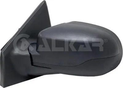 Produktbild von ALKAR 6125176 Außenspiegel Seitenspiegel Links für RENAULT Clio III Schrägheck (BR0/1, CR0/1) Beheizt Asphärisch Elektrisch