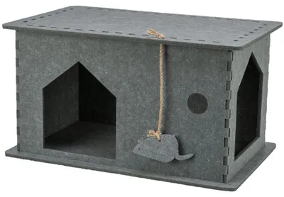Produktbild von TRIXIE Höhle Lene - grau - 54 × 30 × 35 cm