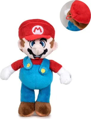 Produktbild von Super Mario Bros Plüschtier, 18 cm weiche Stofffigur