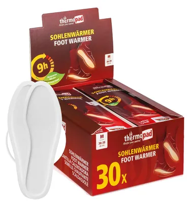 Produktbild von THERMOPAD Sohlenwärmer - 30 Paar Wärmepads - Größe M – Größe M (38-39)
