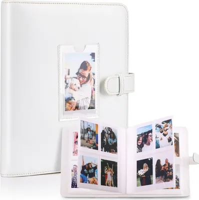 Produktbild von Fotoalbum mit 272+1 Taschen kompatibel mit Instax 3 Zoll Film- kompatibel mit Fujifilm Instax Mini 90 9 8 8+ 70 7c 7s 11 50s 7+ 25 Mini LiPlay Mini Link, Polaroid Snap, Kodak Sofortbilddrucker