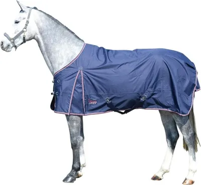 Produktbild von EQuest Outdoordecke Halifax 600 Denier - 160 g in blau und schwarz, Farbe:Navy, Größe:S