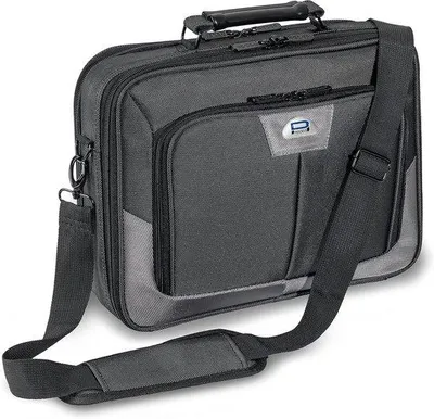 Produktbild von Famanu Laptoptasche bis 17,3 Zoll - Graue Notebookhülle für Damen und Herren