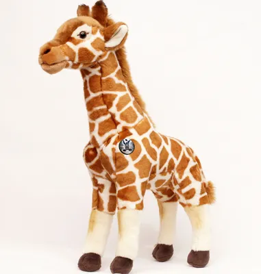 Produktbild von Giraffe Kuscheltier 55 cm hoch Netzgiraffe Steppengiraffe Plüsch * MELMET