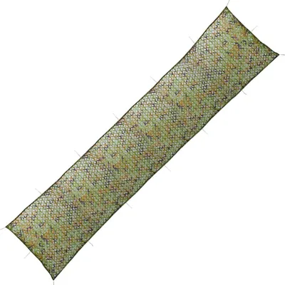 Obrázek produktu pro Maskovací síť s úložným pytlem 1,5 x 6 m zelená