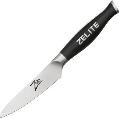 Produktbild von Zelite 10,2 cm Kochmesser, Profi Messer aus Deutschem Edelstahl, Japanisch Inspiriertes Schälmesser, Scharfe Messer für Küche, Scharfes Koch Messer für Zuhause & Gastro, Küchenmesser Extrem Scharf