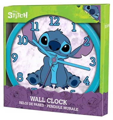 Immagine prodotto di KIDS EUROSWAN Stitch - orologio da parete LAS3015