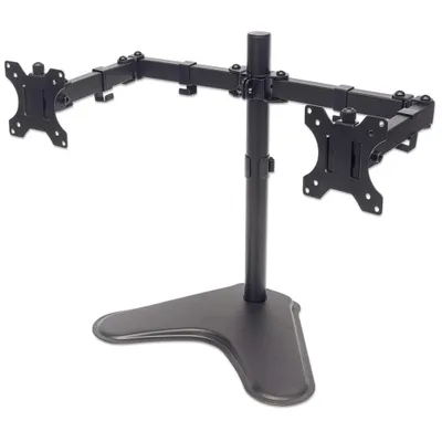 Produktbild von Manhattan Standfuß-Monitorhalterung 2-fach 13-32''