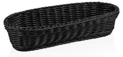 Immagine prodotto di Cestino per baguette 40 x 16 x 8 cm, nero
