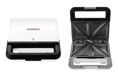 Zdjęcie produktu dla Gastroback Design 42443, Czarny, Biały, 1 m, 224 x 120 mm, 750 W, 220 - 240 V, 50 - 60 Hz