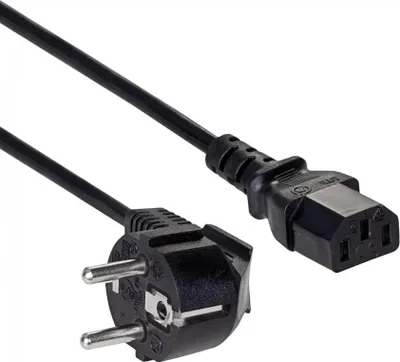 Produktbild von AKYGA Netzkabel AK-PC-01C CU CEE 7/7 / IEC C13 1,5 m