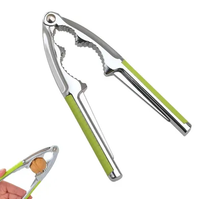 Produktbild von Nussknacker mit rutschfestem Griff für Walnüsse und andere Nüsse (grün)