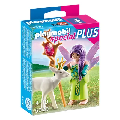 Produktbild von PLAYMOBIL SpecialPlus Fee mit Zauber-Reh, 4 Jahr(e), Mehrfarbig, Kunststoff
