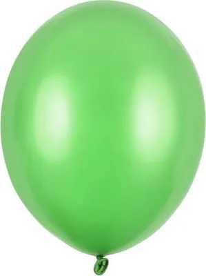 Obrázek produktu pro 50 metalických balónků Partystar jablečně zelená 27cm