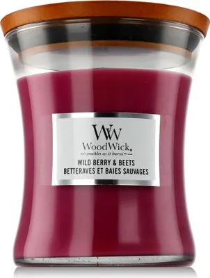 Produktbild von WoodWick Medium Hourglass Candles Duftkerze Wild Berry & Beets 275 g
