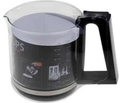 Produktbild von Krups XB900401, Karaffe, Krups, Kaffee-Druckbrühautomat T8, T8, Schwarz, Transparent, 1 l, 1 Stück(e)