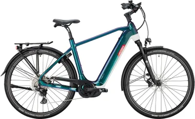 Produktbild von VICTORIA Elektro-Trekkingrad "MANOC 4" (#1), Diamant, 28", flipflop petrol, 1...