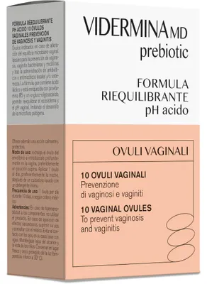 Produktbild von VIDERMINA PREBIOTISCHE VAGINALKAPSeln, 10 Stück