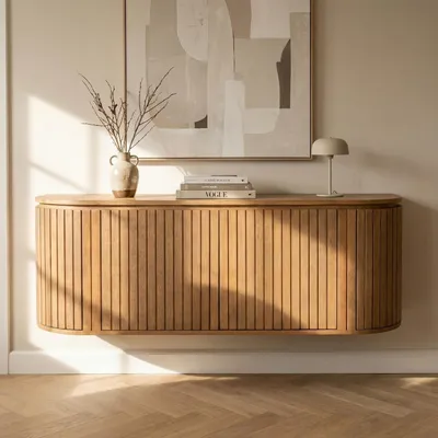 Produktbild von Giga Meubel Dressoir Minke - Natur Holz - 130cm - Schwebend