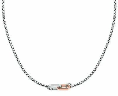 Immagine prodotto di Collana da uomo in acciaio bicolore Motown SABY11