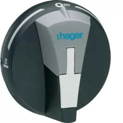 Produktbild von Hager Drehantrieb für Lastumschalter 20-80A HZC016