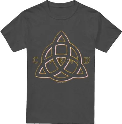 Obrázok produktu pre Charmed - Tričko "Triple Linked" pre mužov/dámy Uni TV17469 (L) (Charcoal)