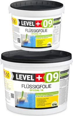 Produktbild von Dichtfolie 16kg Flüssigfolie Bad und Balkon Abdichtung Wasserdicht LEVEL+ RM09