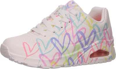 Obrázok produktu pre Športová nízka obuv Skechers s tvarovanou podrážkou v kombinácii biela/biela, veľkosť 36