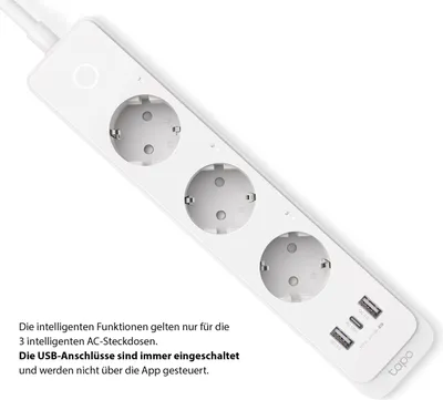 Produktbild von P300, Intelligente WLAN-Steckdosenleiste, 1,5m