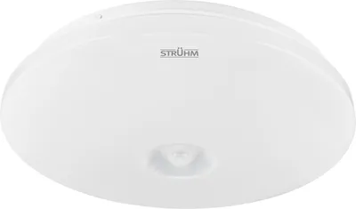 Produktbild von Strühm 04531 Wand-Deckenleuchte 'WINYL LED PIR' mit Bewegungsmelder, 12W, neutralweiß, 840 lm, IP20