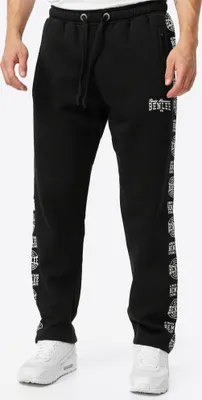 Obrázok produktu pre Herren Jogginghose normale Passform HERVEY Black/White XXL BENLEE