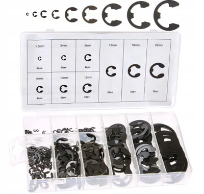 Produktbild von 300-tlg. E-Ringe E Ring Set E-Sicherungsringe Seegerringe Sicherungsring