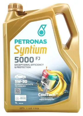 Produktbild von PETRONAS Syntium 5000 FJ für 5W-30 5 Liter Motoröl Motorenöl WSS-M2C934-B STJLR.03.5005 Öl