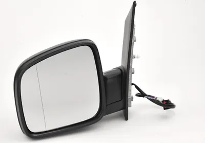 Produktbild von Außenspiegel passend für VW Caddy III 2K 03/ 2004 - Links Fahrer schwarz 2K5857507AC9B9 2K1857507K9B9 2K1857507C9B9 2K1857507A 2K185750 Johns