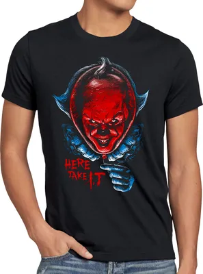 Produktbild von style3 Nimm ES Herren T-Shirt clown horror