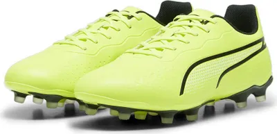 Produktbild von Puma Herren Fussballschuhe King Match FG/AG - 107570, Farbe:Gelb, Herren Schuhe:42