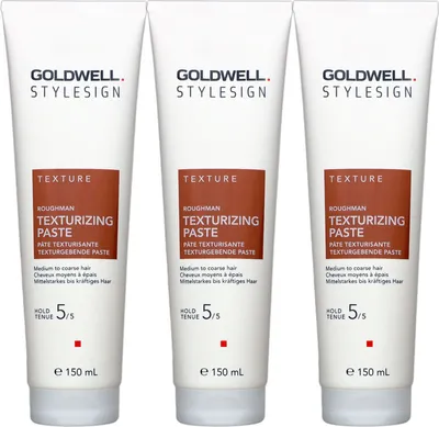 Produktbild von Goldwell Texture Roughman 3 x 150 ml Texturgebende Paste Set