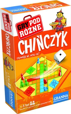 Zdjęcie produktu dla Gra planszowa Chińczyk Granna - kompaktowa wersja dla 2-4 graczy od 5 lat