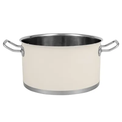 Produktbild von 6-teiliges Set von Retro-Edelstahltöpfen von Vintage Cuisine